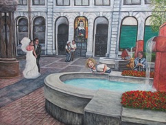 Le cours LeRoyer -
Acrylique sur toile tendue - 48” X 36" - 122 x 91 cm Le cours LeRoyer -
Acrylique sur toile tendue - 48” X 36" - 122 x 91 cm